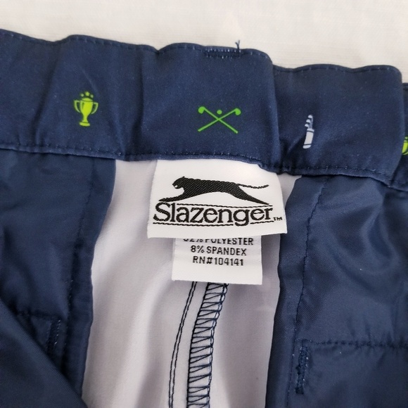 Slazenger Boys Blue Hydro-Dri Golf Shorts Youth L - Picture 4 of 8